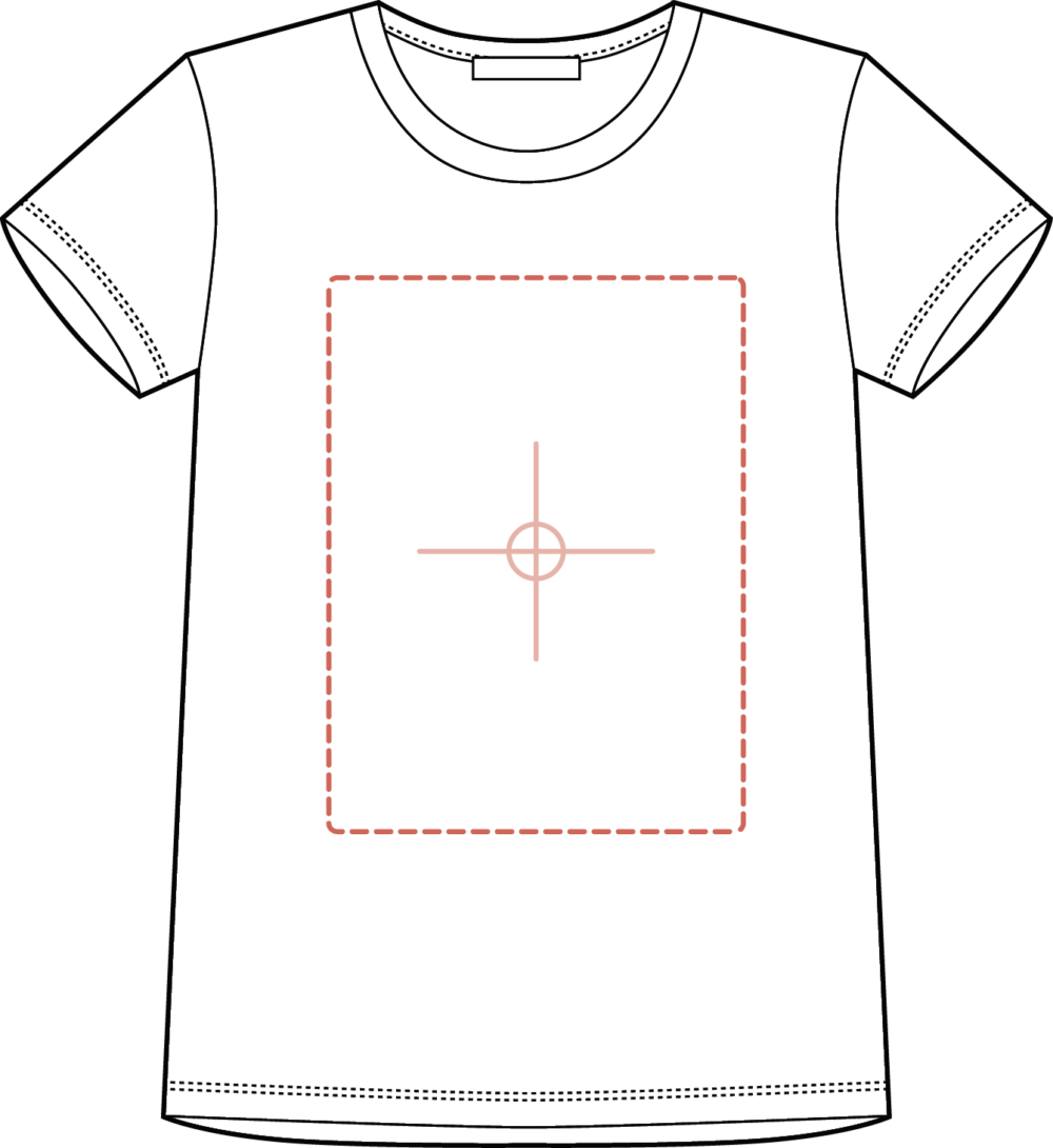 Stampa fronte A4  (T-Shirt)
